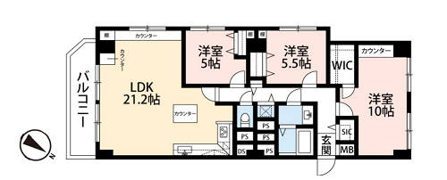 募集中　8F（3LDK／95.92㎡）6,790万円