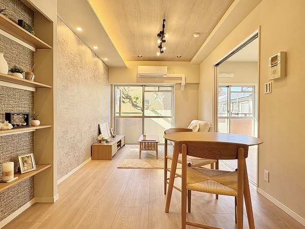 ライオンズマンション上野毛第2_リビングダイニングキッチンの写真