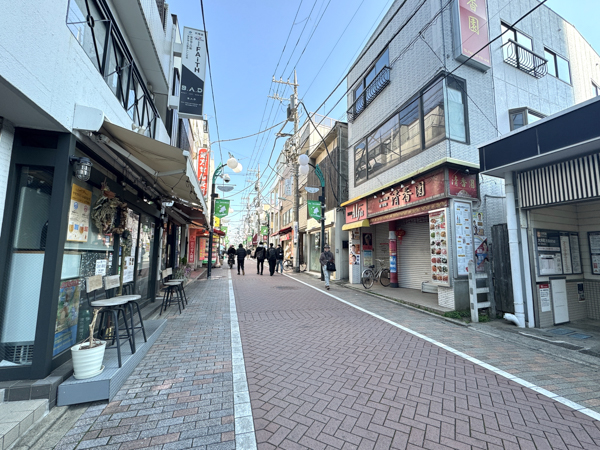 戸越公園駅前の街並み