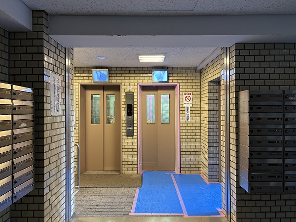 飯田橋第一パークファミリア　エレベーターホール
