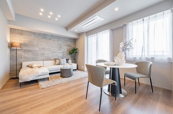 プラウドタワー千代田富士見レジデンス_リビングダイニングキッチンの写真2