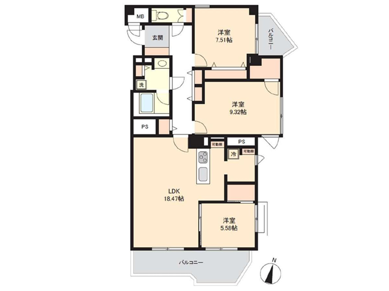 上用賀パークマンション