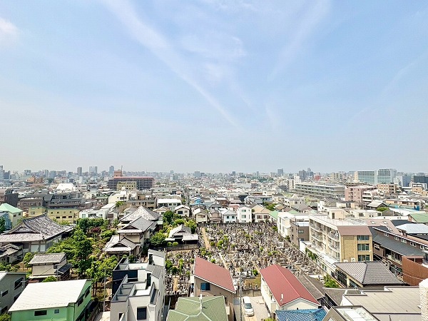 藤和西新宿コープ_バルコニーからの景色の写真