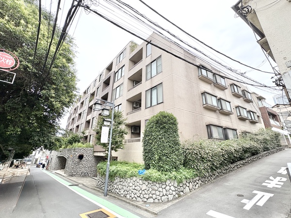 東急ドエルプレステージ参宮橋　外観右から
