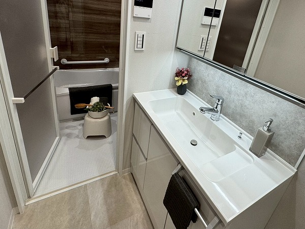 エバーグリーンパレス新宿_洗面化粧台の写真