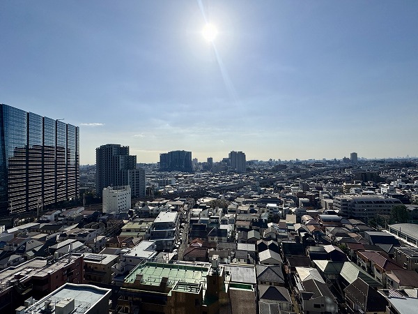 大崎ウエストシティタワーズE棟_開けた眺望の写真