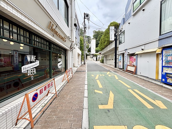 マンションまでの道のり