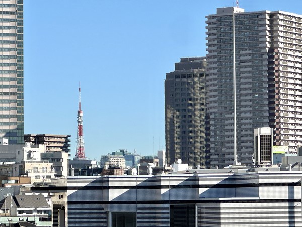 朝日中目黒マンション_開けた眺望の写真