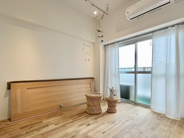 武蔵小山フラワーマンション_南東向きの洋室の写真