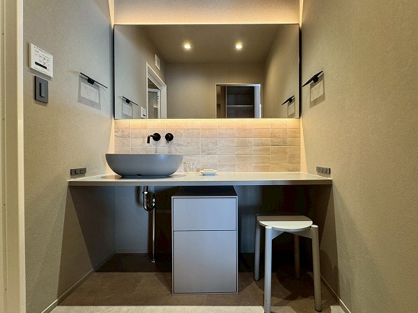 ドルフ都立大_洗面化粧台の写真