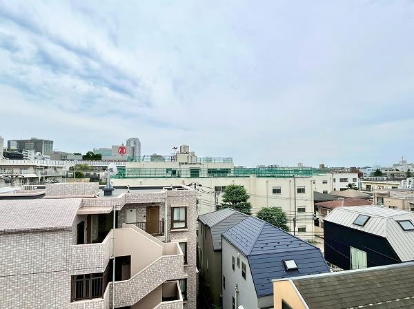 二子玉川ロイヤルマンション_バルコニーの眺望の写真