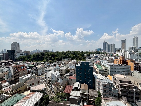 マンション小石川台_バルコニーからの眺望の写真