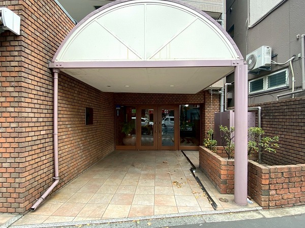 中野坂上アムフラット　アプローチ