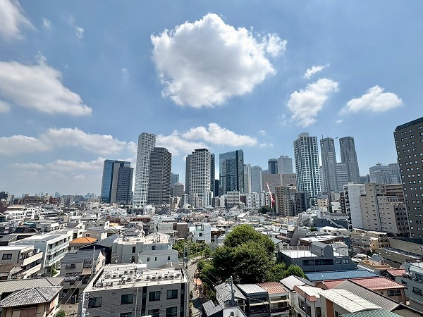ディオレ西新宿_バルコニーからの景色の写真