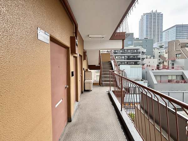 サンビュー外神田 外廊下