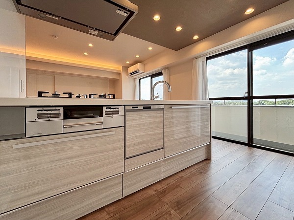 マンション小石川台_使いやすそうなキッチンの写真