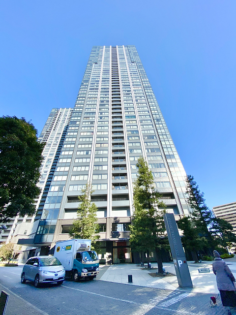 シティタワーズ豊洲ザ・ツインサウスタワー　外観