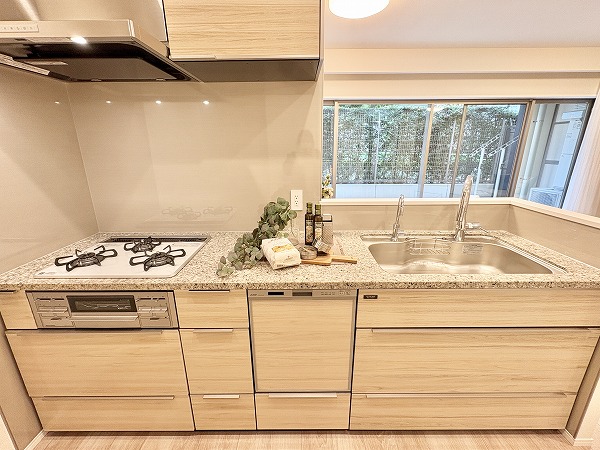 クラッシィハウス世田谷公園_対面キッチンの写真