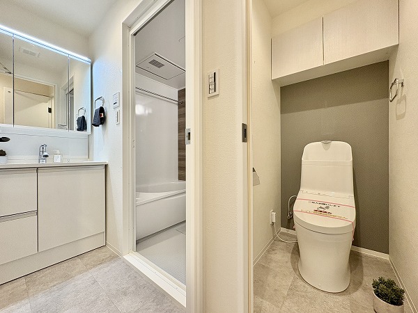 ライオンズプラザ池尻大橋_洗面スペースの写真