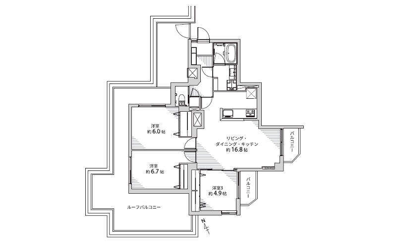 余丁町サンハイツ
