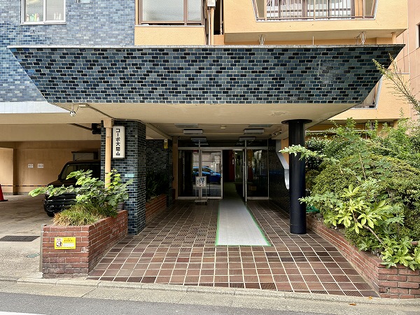 コーポ大岡山　アプローチ