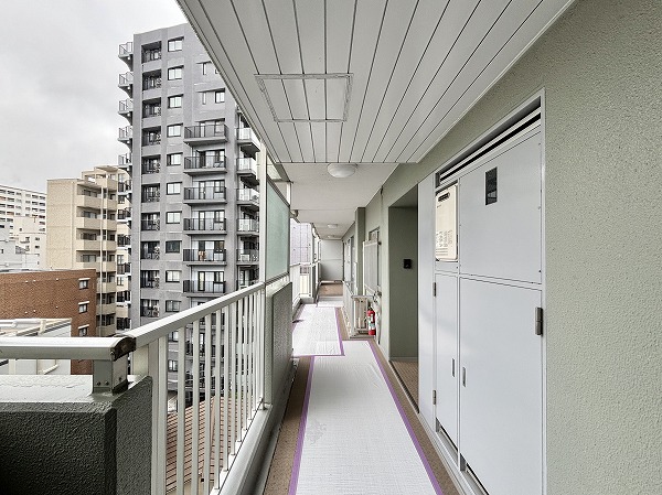 フォレステージ西早稲田 外廊下