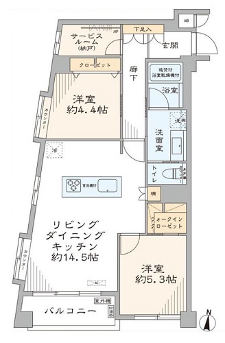 募集中　302号室（2SLDK／62.71㎡）4,980万円