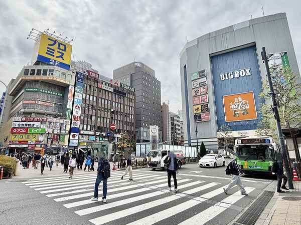 高田馬場駅　早稲田口