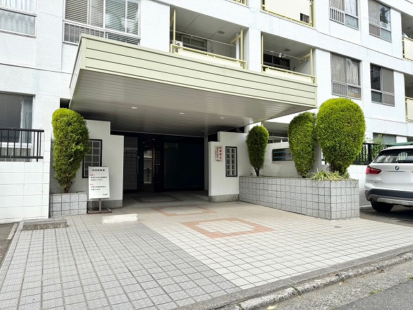 代々木第2コーポラス アプローチ