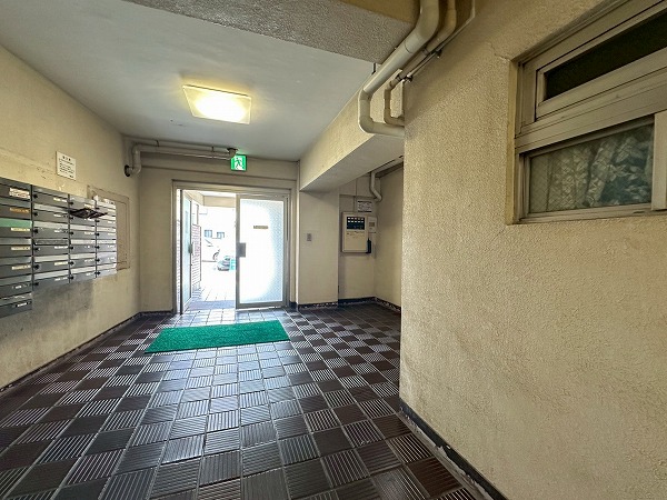 祐天寺第二コーポ エントランス