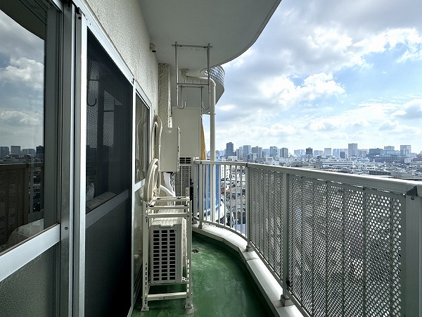 武蔵小山フラワーマンション_バルコニーの写真ｎ