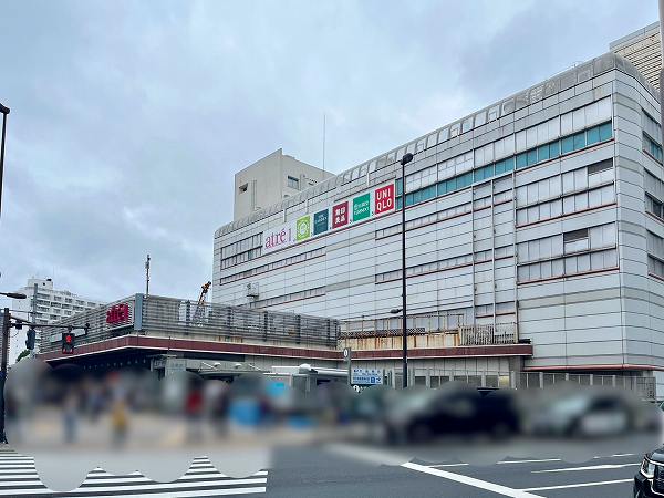 目黒駅前の様子