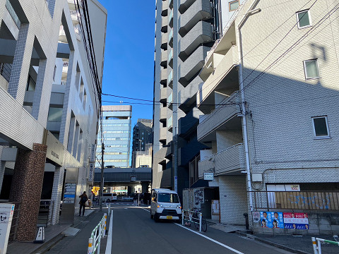 マンションまでの道のり