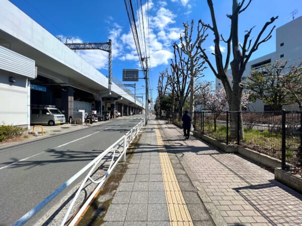 マンションまでの道のり