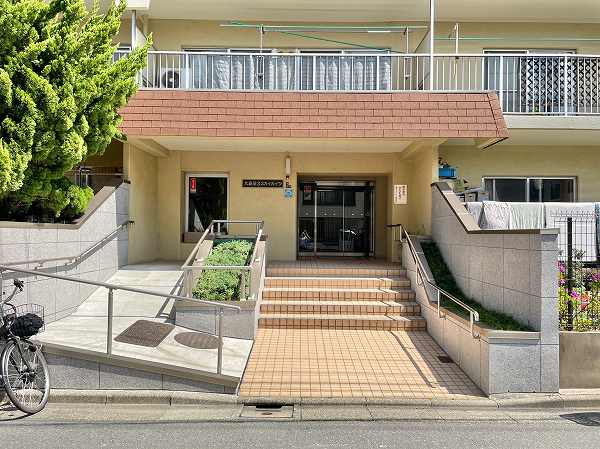 大森第3スカイハイツ アプローチ