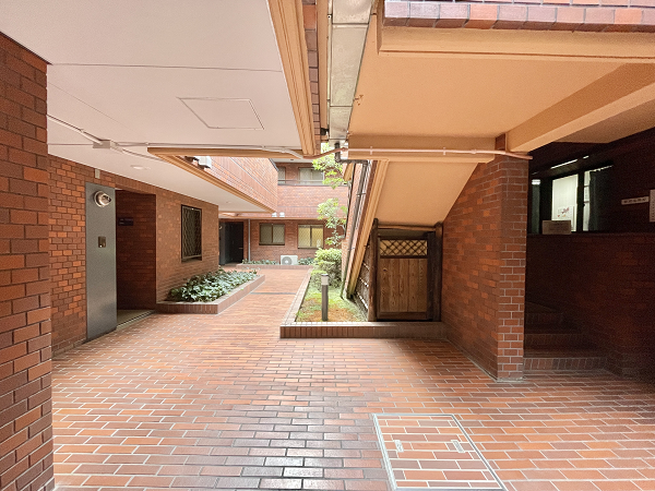 緑豊かな共用部