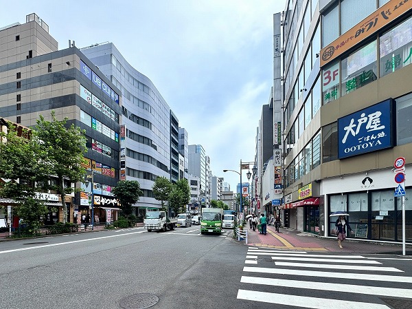 五反田駅前の街並み