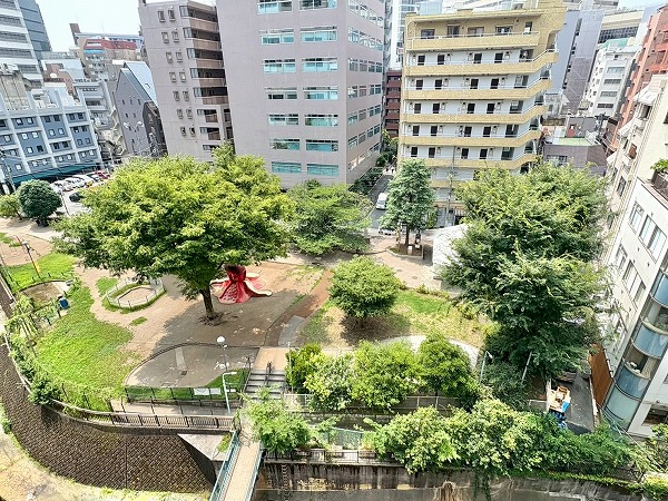 ルモン広尾_正面の景色の写真