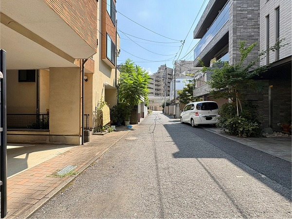 閑静な住宅街