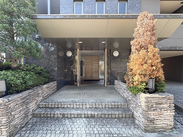 オーベル桜上水 アプローチ