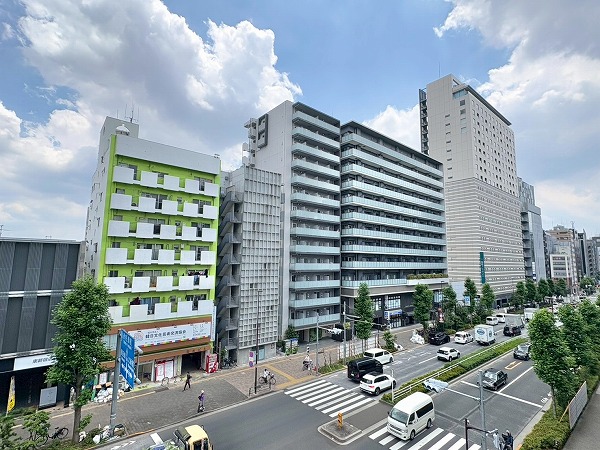 ヴァンヴェール新宿_5階からの景色の写真