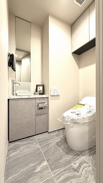 アーバンドックパークシティ豊洲タワーA_清潔感のあるトイレの写真