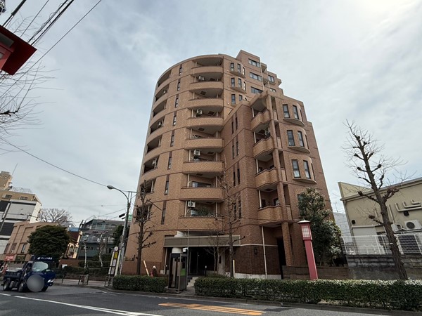 ルイシャトレ世田谷グランディア　共用部　オートロック　駐輪場　宅配ボックス
