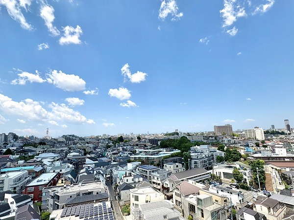 パラスト目黒3丁目_バルコニーからの風景の写真