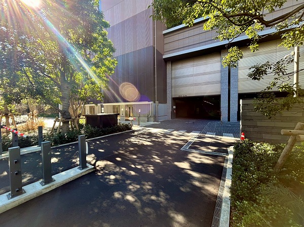 ブランズタワー豊洲　車両置き場