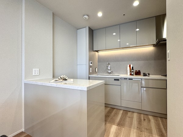 パークタワー品川ベイワード_新規交換されたキッチンの写真