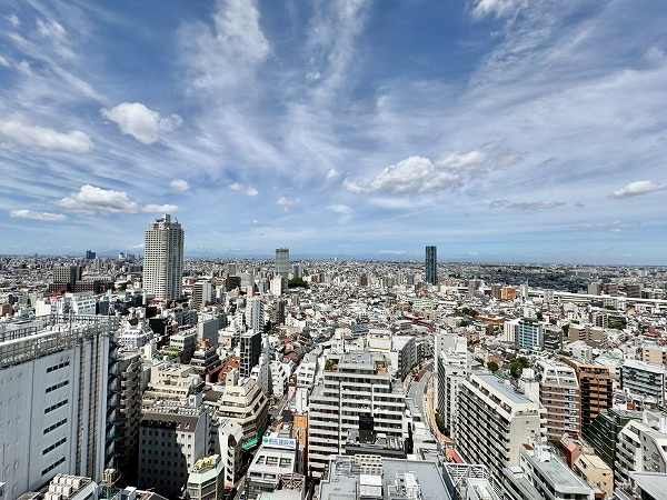 ルミナリータワー池袋_バルコニーからの眺望の写真3