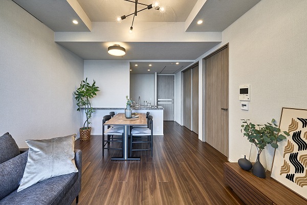 ティアロレジデンス_リビングダイニングキッチンの写真