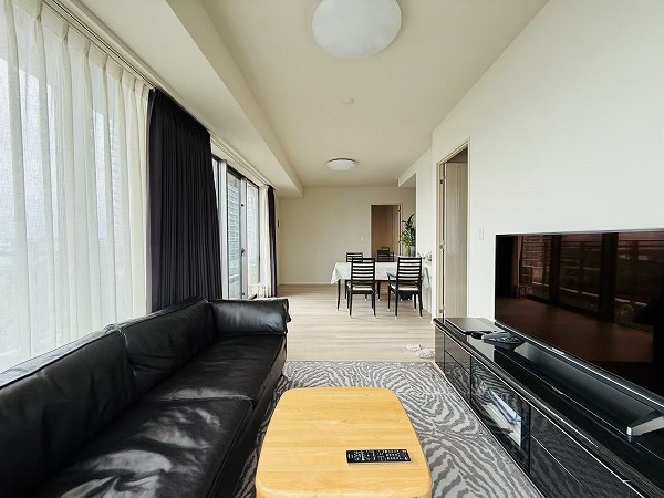 パークタワー晴海_リビングの写真