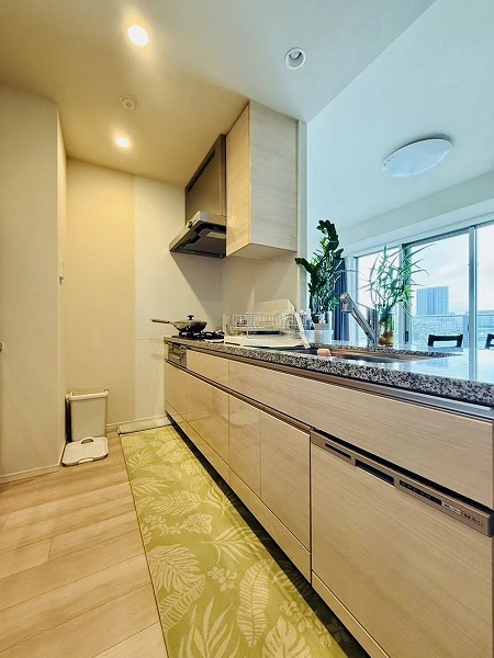 パークタワー晴海_キッチンの写真